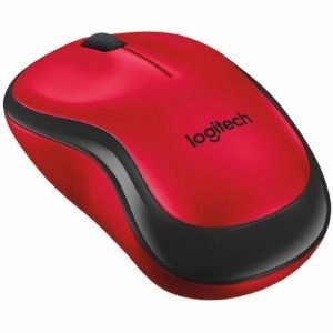 Logitech M235 Wireless Mouse (Red)-Compact