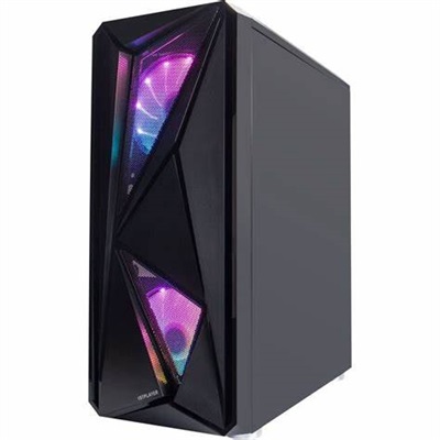 1stPlayer F4 FireRose Series ATX Case with 3 Fans (Non RGB)