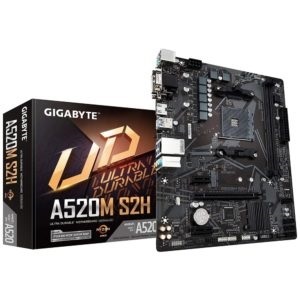 GIGABYTE A520M S2H AMD Ultra Durable Motherboard