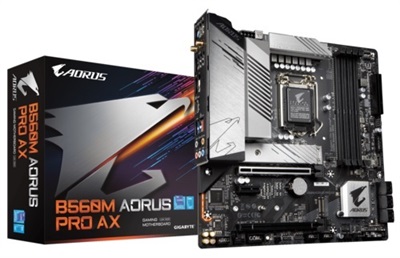 Gigabyte B560M AORUS PRO AX Intel LGA 1200 Gaming Motherboard