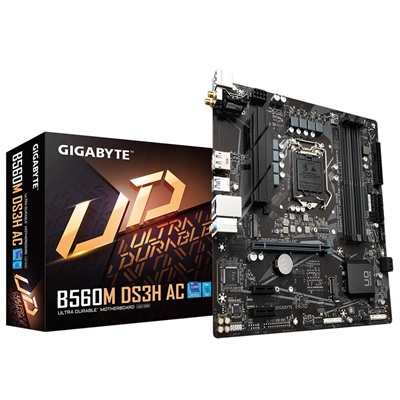 Gigabyte B560M DS3H AC LGA-1200 Ultra Durable Motherboard