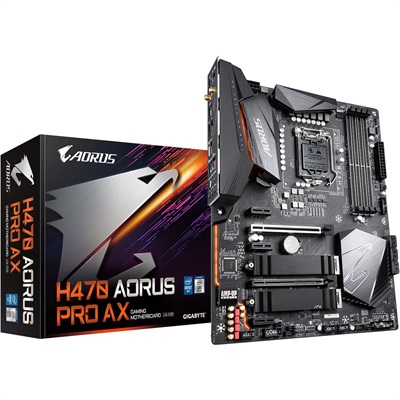 Gigabyte H470 AORUS PRO AX LGA 1200 ATX Motherboard