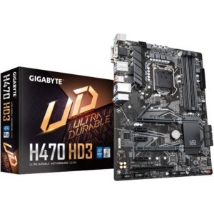 Gigabyte Intel® H470 HD3 Ultra Durable Motherboard