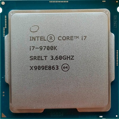 Intel® Core™ i7-9700K Processor 12M Cache, up to 4.90 GHz in