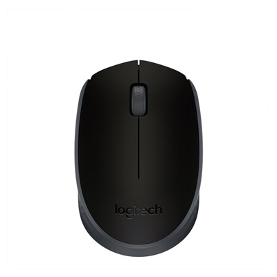 Logitech B170 Wireless USB Mouse (Black)