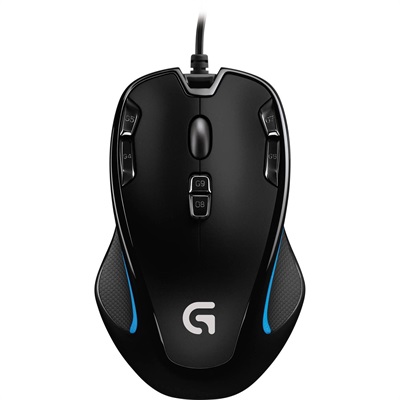 Logitech G G300S Optical Gaming Mouse – Black/blue