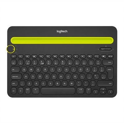 Logitech K480 Bluetooth Multi-Device Keyboard (Black)