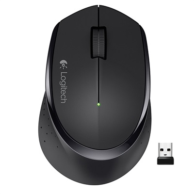 Logitech M275 Wireless 1 AA battery Mouse – Black