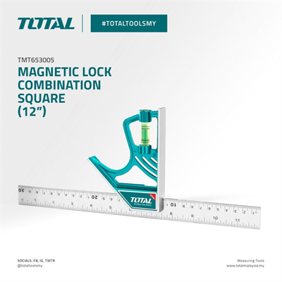 Magnetic Lock Combination Square TMT653005