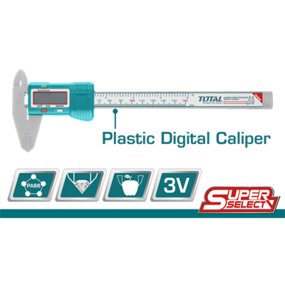 Plastic Digital Caliper 150mm TMT331501