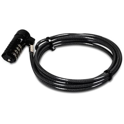 PORT Combination Security Cable For Laptop, Desktop, Monitor & Other Devices - 4 Digits Code Lock