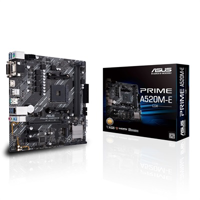 ASUS PRIME A520M-E AM4 Micro-ATX Motherboard