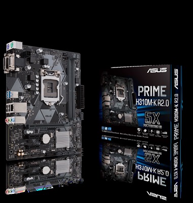 ASUS PRIME H310M-K R2.0 Intel LGA-1151 mATX Motherboard