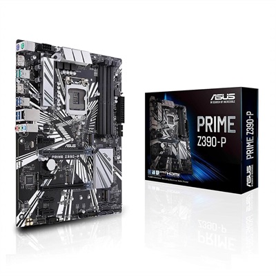 ASUS PRIME Z390-P LGA1151 (Intel 8th and 9th Gen) ATX DDR4 Motherboard