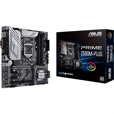 ASUS Prime Z590M-PLUS LGA 1200 Micro ATX Motherboard