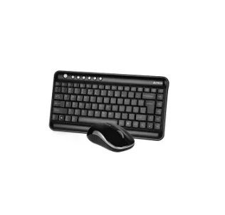 A4TECH PADLESS MINI WIRELESS KEYBOARD+MOUSE SET (WITHOUT NUMERIC) RN ...