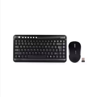 A4TECH PADLESS MINI WIRELESS KEYBOARD+MOUSE SET (WITHOUT NUMERIC) RN-10D