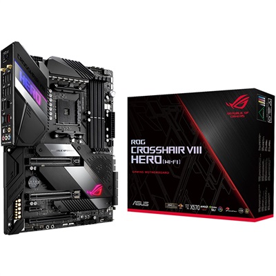 ASUS ROG CROSSHAIR VIII HERO (WI-FI) AMD ATX Gaming Motherboard