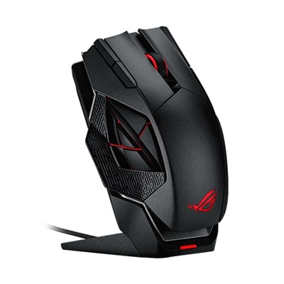 ASUS ROG SPATHA WIRELESS/WIRED LASER USB RGB GAMING MOUSE(L701-1A ROG SPATHA)