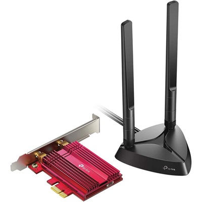 TP-Link Archer TX3000E AX3000 Wi-Fi 6 Bluetooth 5.0 PCIe Adapter Ver 2.0 Dual-Band - Magnetized Antenna Base