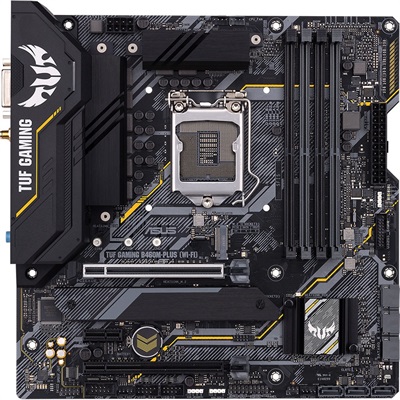 ASUS TUF Intel® B460M-PLUS (WI-FI) – LGA 1200 micro ATX Gaming Motherboard