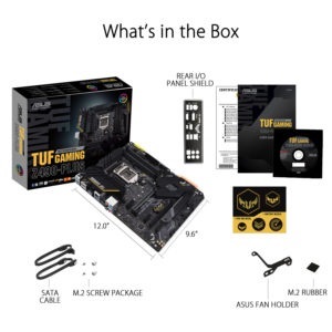 ASUS TUF Gaming Z490-Plus LGA 1200 ATX Motherboard