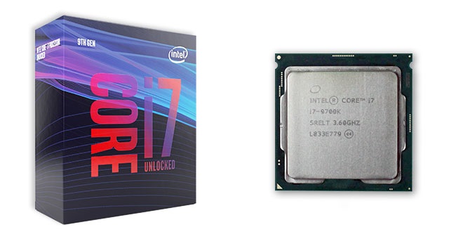 Intel Core i7 9700K processor - PCパーツ