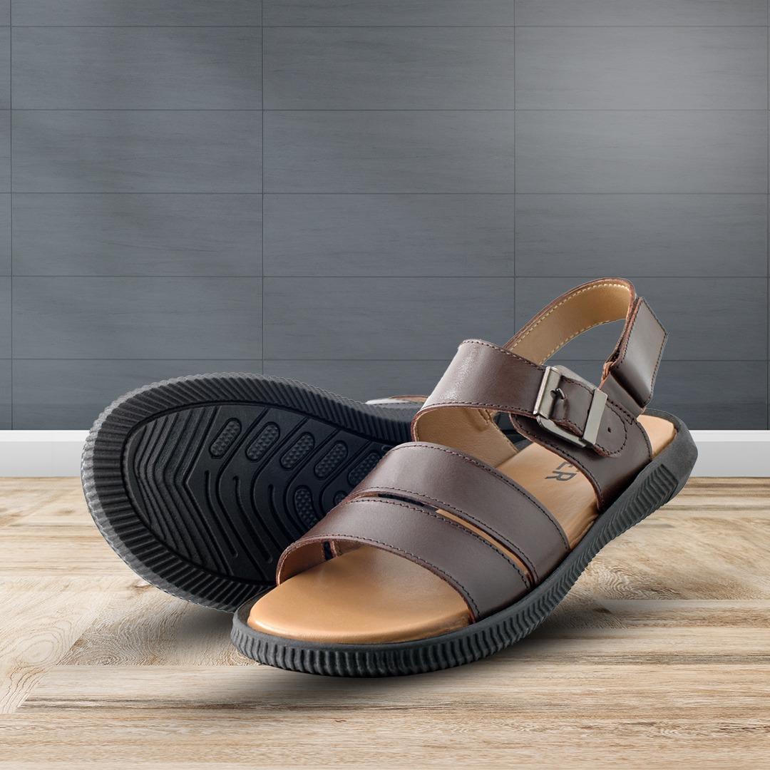 Men's Summer Sandals Handmade Breathable Leather Shoes Semi Formal Dre