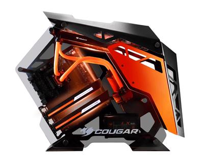 Cougar Conquer Gaming Case with 3 Led Fans