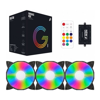 1st player Fire Base G1 ARGB Charming Look & Powerful Performance Unified Cooling Kit (Complete Kit)