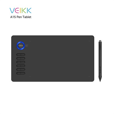 VEIKK A15 10"x6" Graphic Pen Tablet (BLUE)