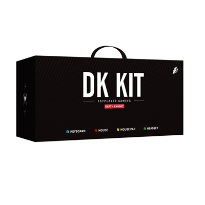 1st Player DK 9.0 Gaming Kit - (Keyboard + Mouse + Headset + Mousepad)