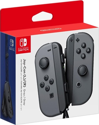Joy-Con (L/R) Wireless Controllers for Nintendo Switch - Gray