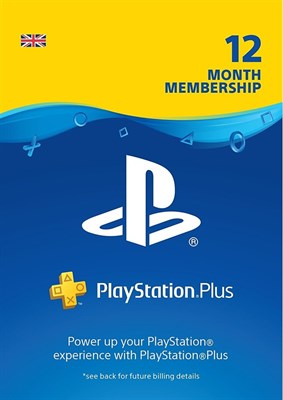 Playstation Plus Membership 12 Months UK