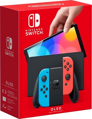Nintendo Switch - OLED Model Neon Blue/Neon Red set