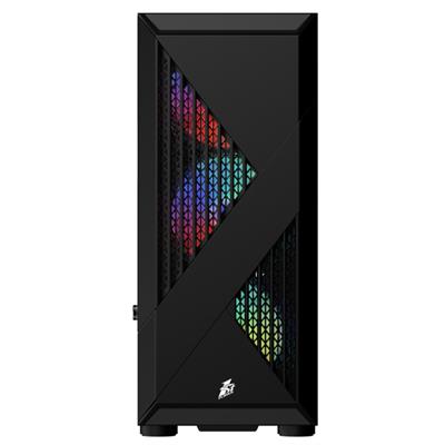 1st Player F3-A ATX With 4 F1- 3 Pin RGB Fans Gaming Case Black