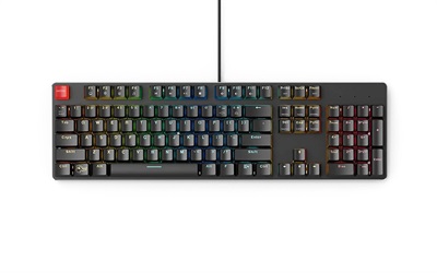 Glorious GMMK Full Size PreBuilt Gaming Keyboard (Black) 