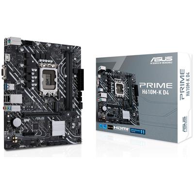 ASUS PRIME H610M-K D4 Motherboard