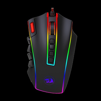 M990 Legend Chroma 24000 DPI 24 Buttons, 5 Memory Modes, Aluminum Chassis, PMW3360, Pro MMO Wired Gaming Mouse – Redragon