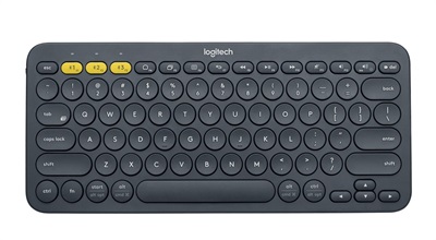 Logitech K380 MULTI-DEVICE BLUETOOTH KEYBOARD (BLACK)
