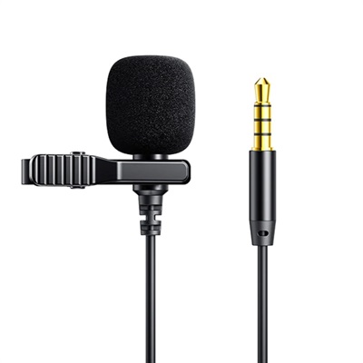 JOYROOM Lavalier Microphone 2M Black