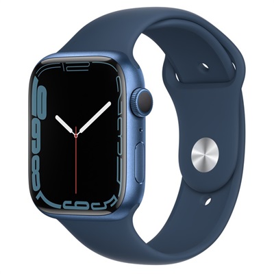 Apple Watch Blue Aluminum Case with Sport Band