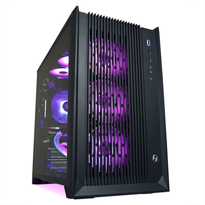 Lian-Li Air  PC-O11 / With 2 Standard Fans (Black)