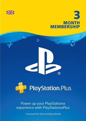 Playstation Plus Membership 3 Months UK