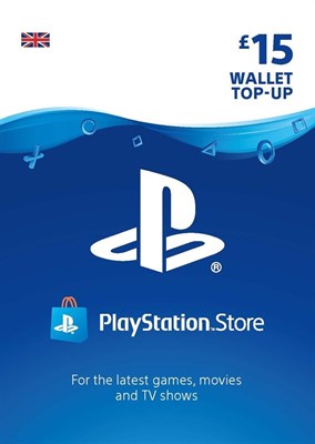 PlayStation PSN Card 15 GBP Wallet Top Up