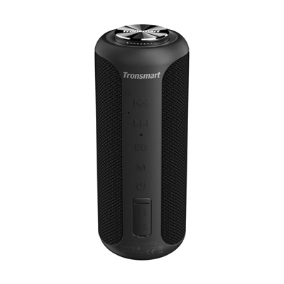 Tronsmart T6 Plus Upgraded Edition SoundPulse Bluetooth Speaker  Black