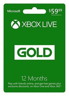 Xbox Live 12 Months Membership International