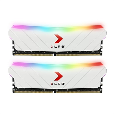 PNY XLR8 Gaming EPIC-X RGB™ 3200MHz Desktop Memory (8GBX2 White)
