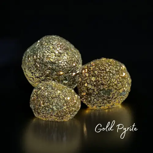 Gold Pyrite (Fool's Gold) - Tumble