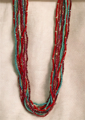 Multi Colored Long Necklace